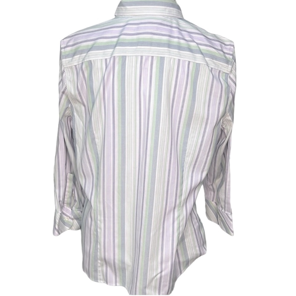 Talbots Wrinkle Resistant Button Down Blouse - image 4